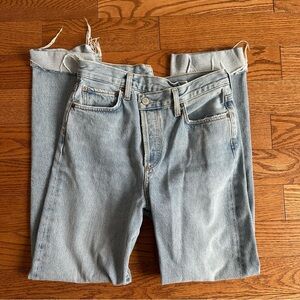 Agolde Fold Waist Jeans